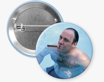 Tony Soprano 1.5” Pinback Button Sopranos