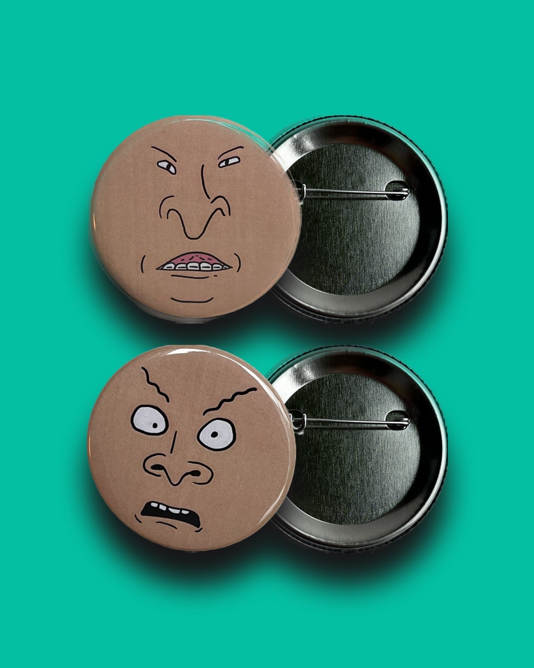 Beavis and Butthead 2.25" Pinback Button 90s