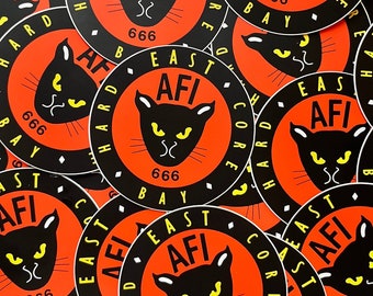 AFI East Bay Hardcore Sticker Waterproof Vinyl Decal Laptop
