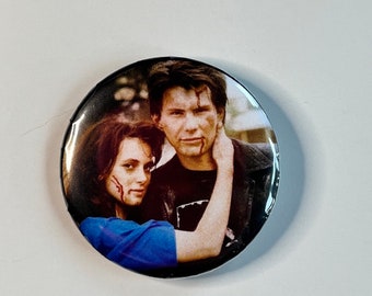 Heathers 1.5” Pinback Button Winona Ryder Christian Slater