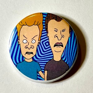 Beavis and Butthead Blauer 1.5&quot; Button
