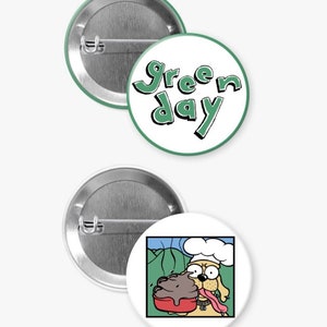 GD Dookie 1.5” Pinback Button / Magnet Pack Set of 2