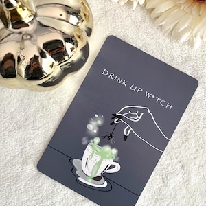 Buvez W*tch de Zazzle.be Liste d'envies Vous avez des idées ? Automne | Halloween | Humour noir | Drôle | Carte | Trousse