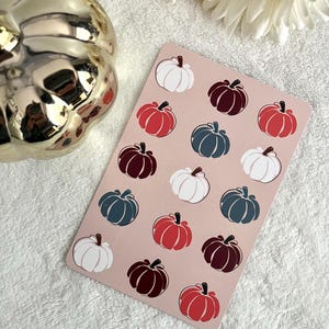 Patch citrouille | Automne | Halloween | Carte | Trousse