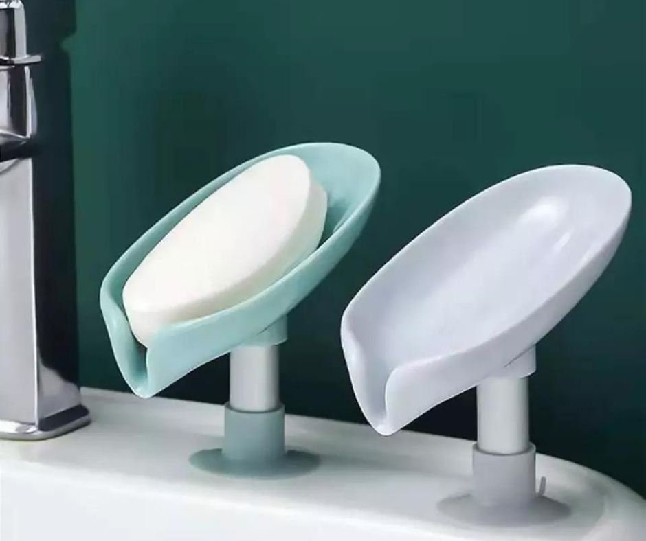 TXV Mart  Wooden Soap Dish Holder for Bathroom Shower Kitchen Sink