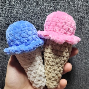 Ice-cream cone pattern English only
