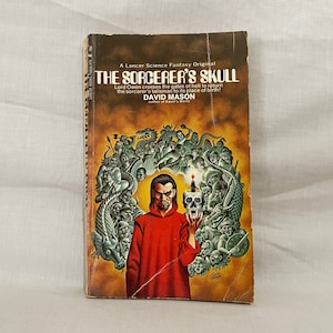 The Sorcerer&#39;s Skull // David Mason // A Lancer Science Fantasy Original // 1970 Vintage Paperback