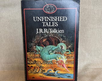 Unfinished Tales by J.R.R. Tolkien // Unwin Paperbacks // 1986 // Vintage