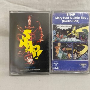 Snap // The Madman&#39;s Return & Mary Had a Little Boy // 1992 // Kassetten