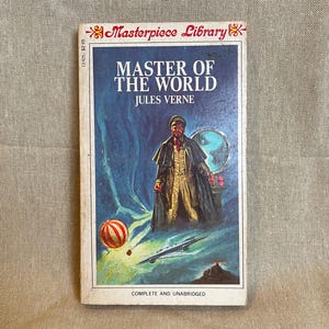Master of the World // Jules Verne // 1968 // Vintage Paperback