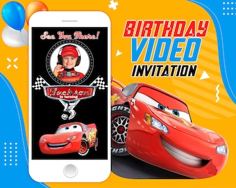 Super Mario Birthday Video Invitation | Animated Digital Invite | Personalized Party Invitation for Kids