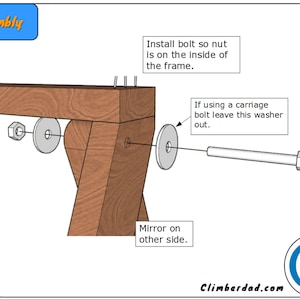 Easy to Build Folding Saw Horses, Build Plans image 8