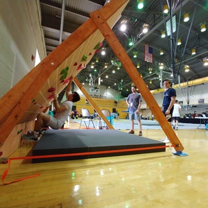 1 day build Climbing Wall, Self Supporting - Includes 2024 Redesign