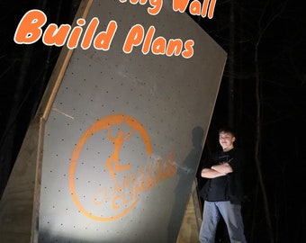 Easy 1 Day Build Climbing Wall System Board, Easy Fixed Angle