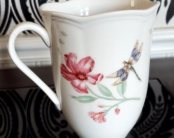 Lenox Butterfly Dragonfly Meadow Mug