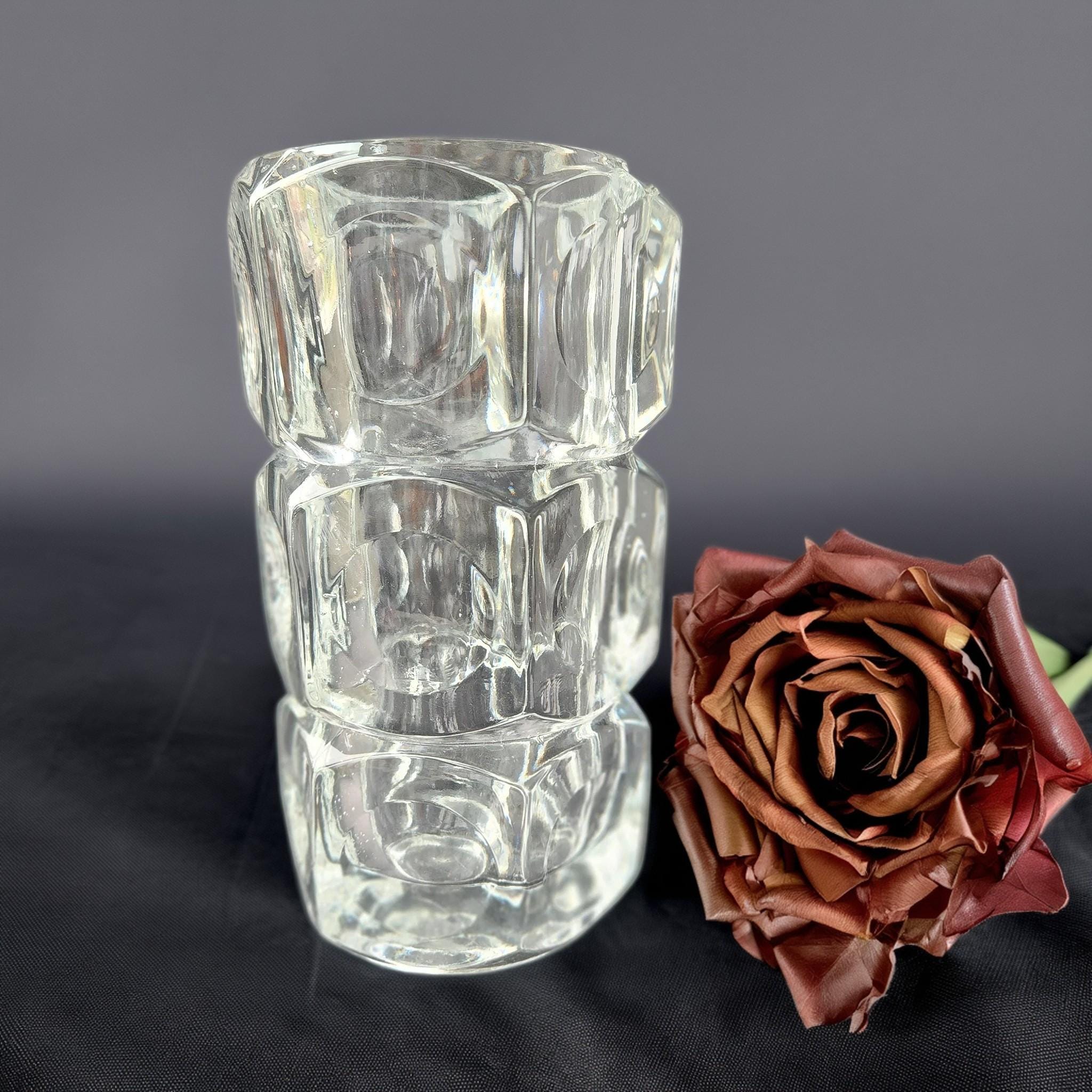 Space Age Glass Vase - Etsy