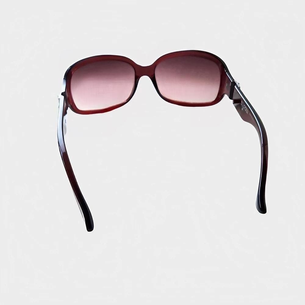 Vintage Michael Kors Burgundy sunglasses Y2K Burgundy Shield Sunglasses: Vintage Michael Kors  main image 4
