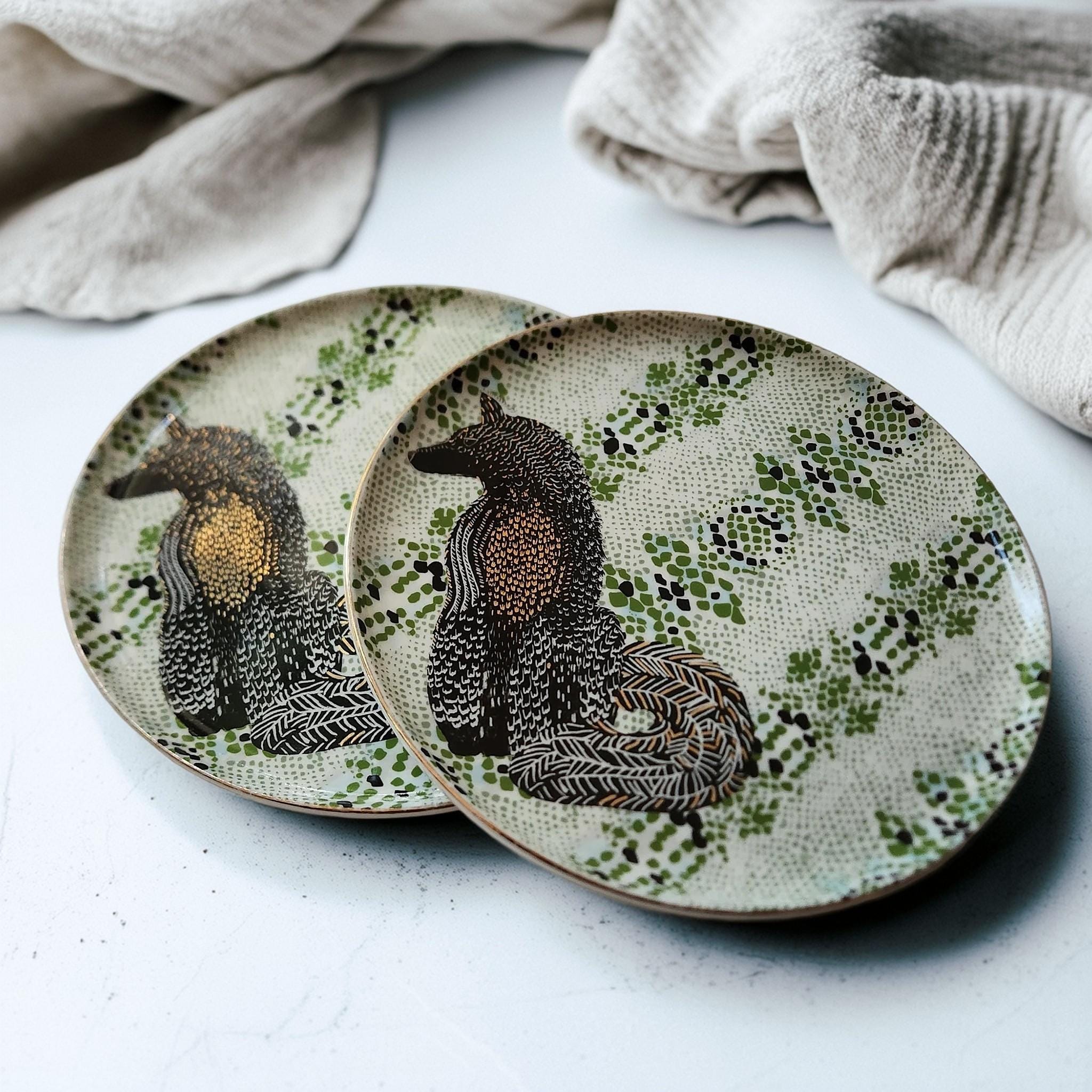 Vintage Anthropologie Plates - Etsy