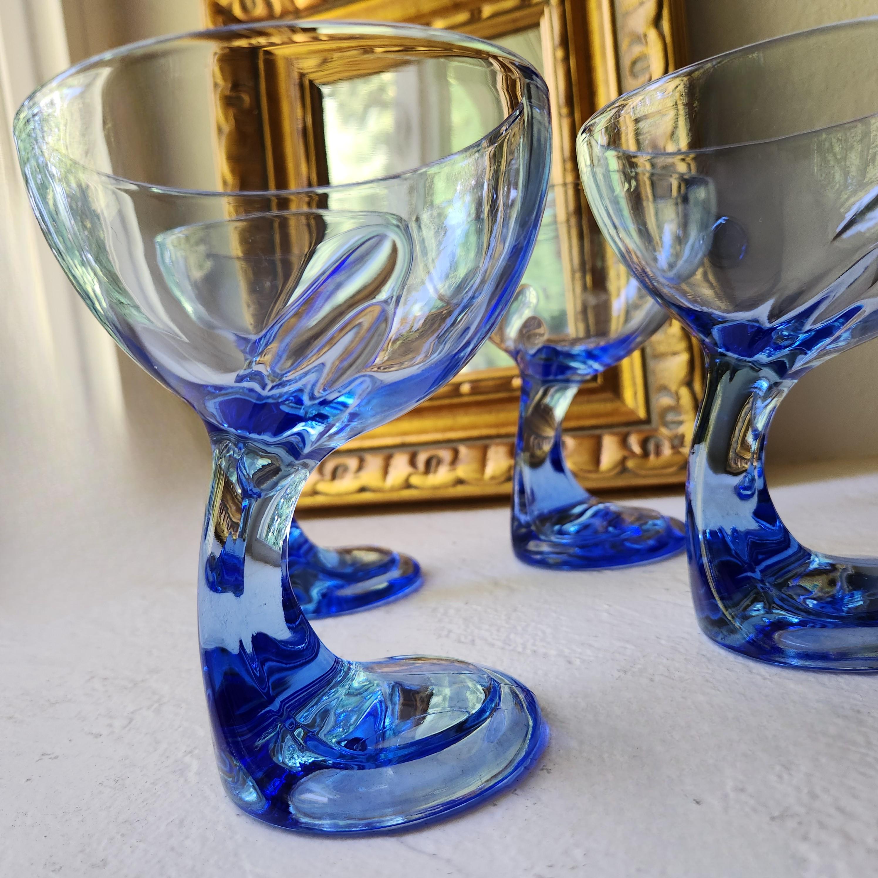 Bormioli Rocco Cobalt Blue 6set ヴィンテージ Bormioli Rocco Cobalt Blue Bowls - Etsy