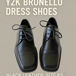 Mens Square Toe Dress Shoes - Etsy