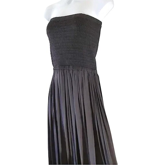 strapless open back dress Petal & Pup Women's Naira Pleated Maxi Dress main image 1