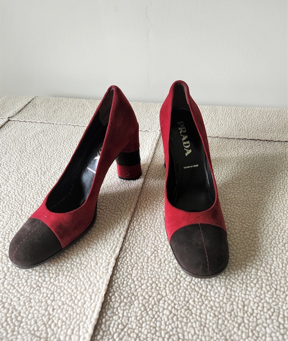 Prada Heels Red Patent leather ref.221485 - Joli Closet