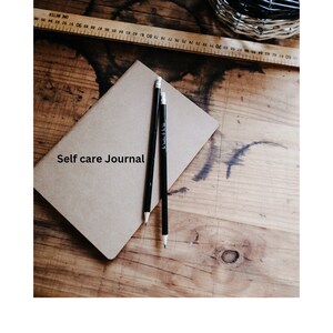 Healing Self care journal,