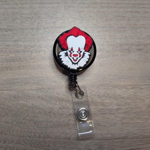 It Clown Badge Reel