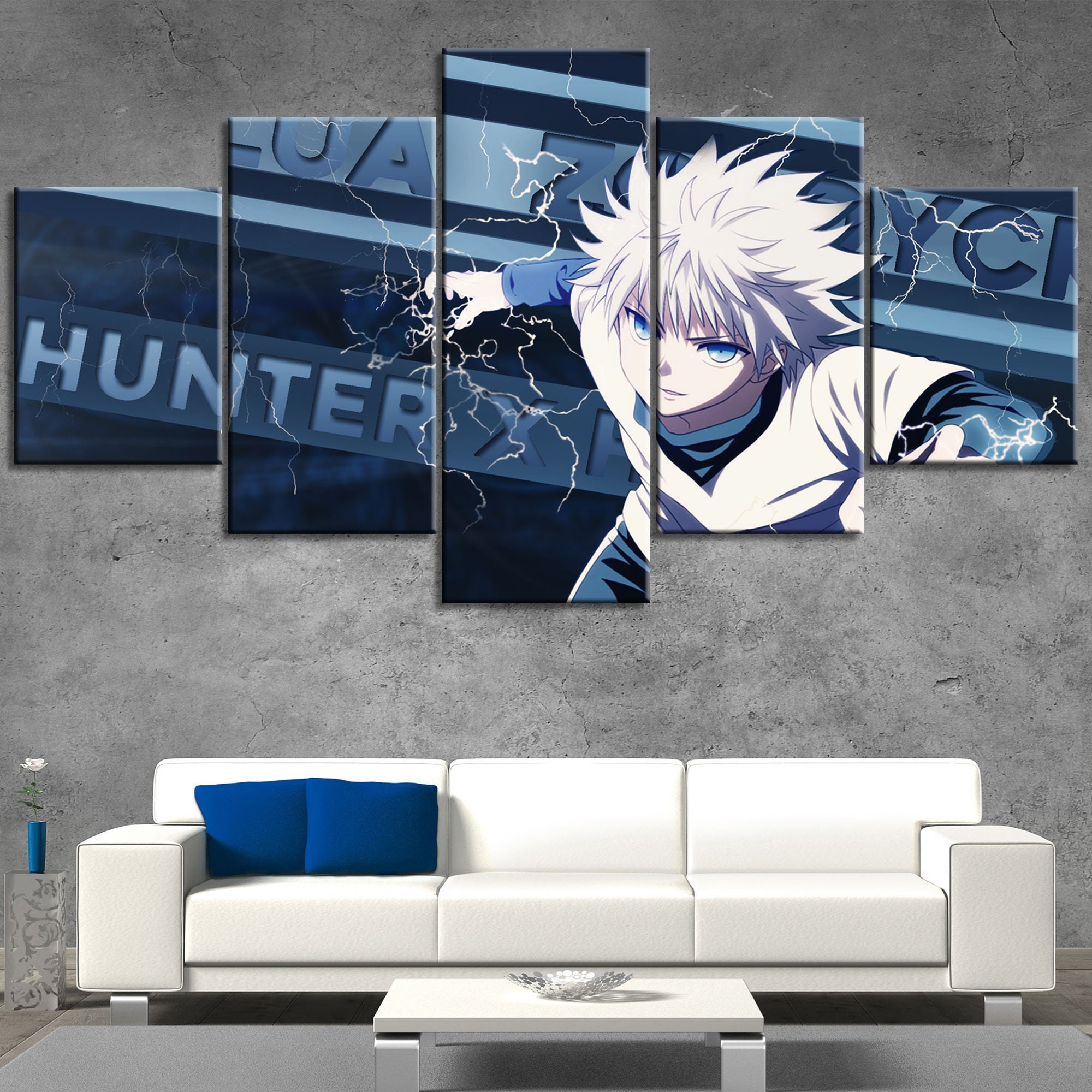 Hunter X Hunter Killua Zoldyck art prints online, buy art prints online,  prints for sale, art prints Fleece Blanket by Favor Ama-Iruobe - Pixels