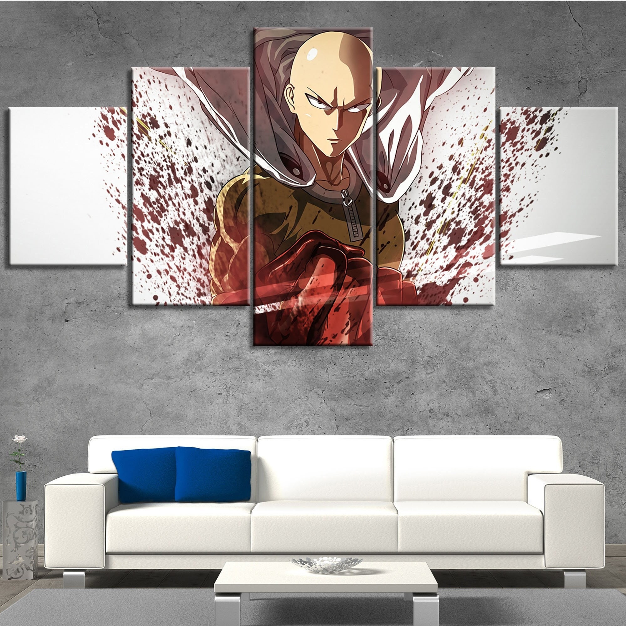 One Punch Man Original Design Anime Wall Art Print,20 x 28 Inches,No Frame  - AliExpress