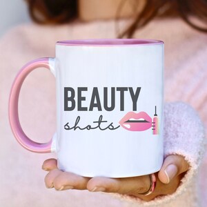 Nurse Injector Coffee Mug Botox Dealer Mugs 11oz or 15oz Ceramic Cup Aesthetic Nurse Esthetician Gift Funny Lip Filler Injector RN Gifts