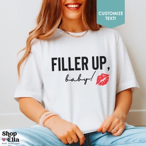 Nurse Esthetician Shirt Lip Filler Injection T-Shirt Funny Aesthetic Nurse Injector Tee Cosmetic Medspa Apparel Plastic Surgery Humor
