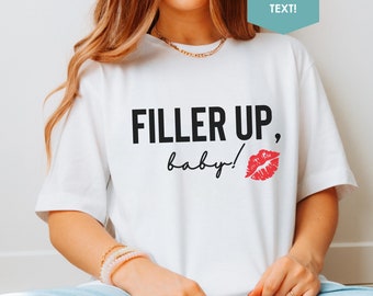 Nurse Esthetician Shirt Lip Filler Injection T-Shirt Funny Aesthetic Nurse Injector Tee Cosmetic Medspa Apparel Plastic Surgery Humor