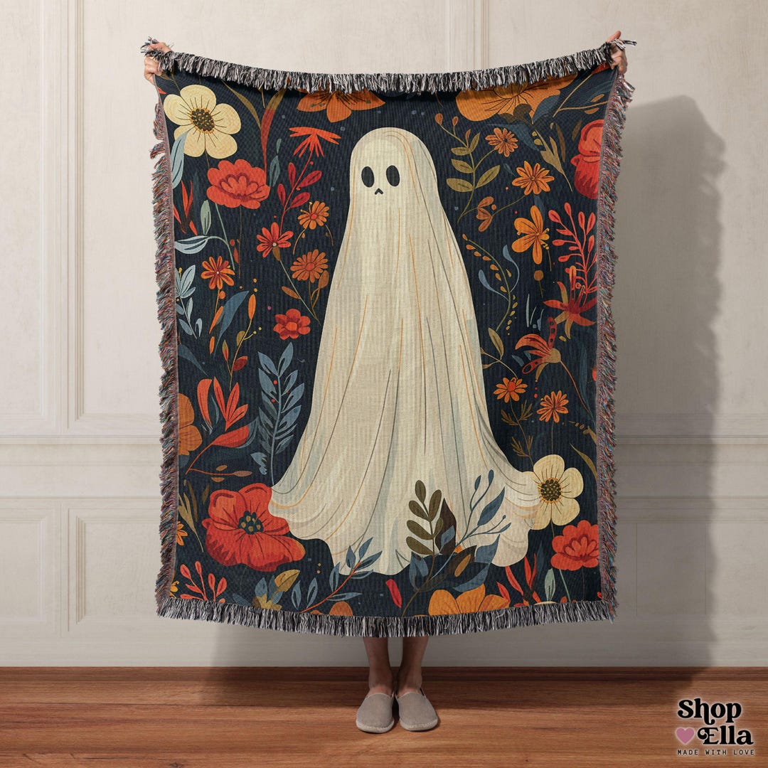 Peaceful Ghost Throw main image 1
