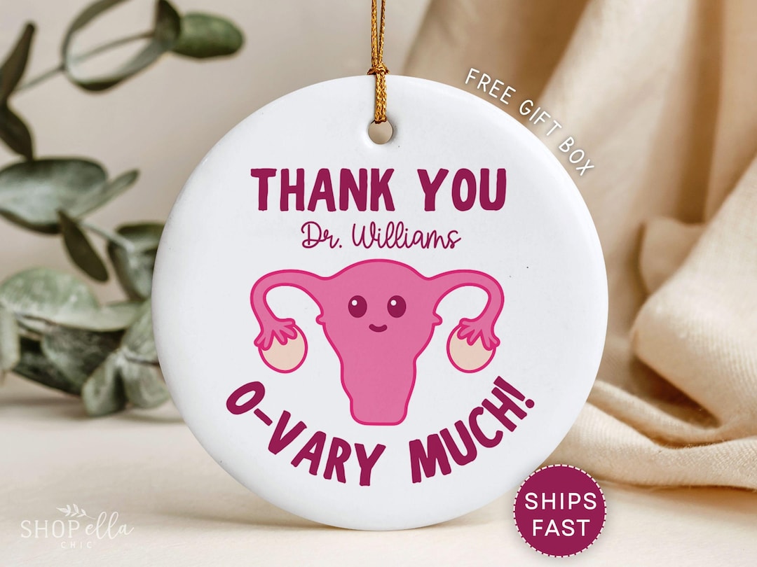 Funny OBGYN Ornament Personalized Gynecologist Christmas Ornament ...