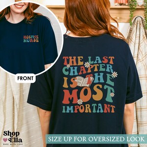 Custom Hospice Nurse Shirt Palliative Care Nurse T Shirt Nurse Appreciation Week Gift Hospice Worker Tshirt Hospice Aide Bella Canvas Tee Navy