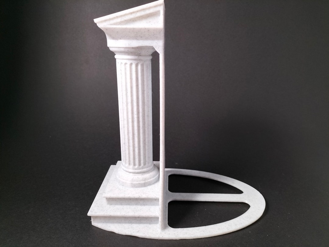 Column Bookends 3D Printed Etsy