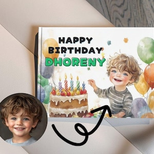 Een gepersonaliseerd avontuurlijk verjaardagsboek voor je kinderen, verjaardagscadeau, kinderboek, verjaardagsboek, boek aanpassen, gepersonaliseerd boek