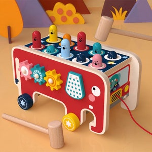 Giochi da tavolo per bambini Whack A Mole Arcade Game Electronic Children  Toy Gift