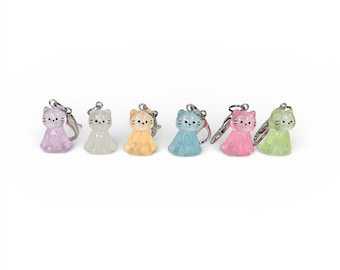 Cat Charm - Lanyard Charm - Translucent