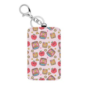 ID Bage Holder Keychain, Card Holder, Teacher Badge Holder