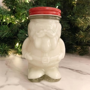 Santa Jar candle | New Holiday Scents | Christmas Gift | Stocking Stuffer | SUNDAY SOMEDAY | Non-Toxic | Vegan | Soy & Coconut Wax | 16 oz