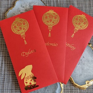 6pc Classic Spring Festival Lucky Money Bless Pocket Envelope 2023 Chinese  New Year Decorations Chinese Red Envelope for Gift