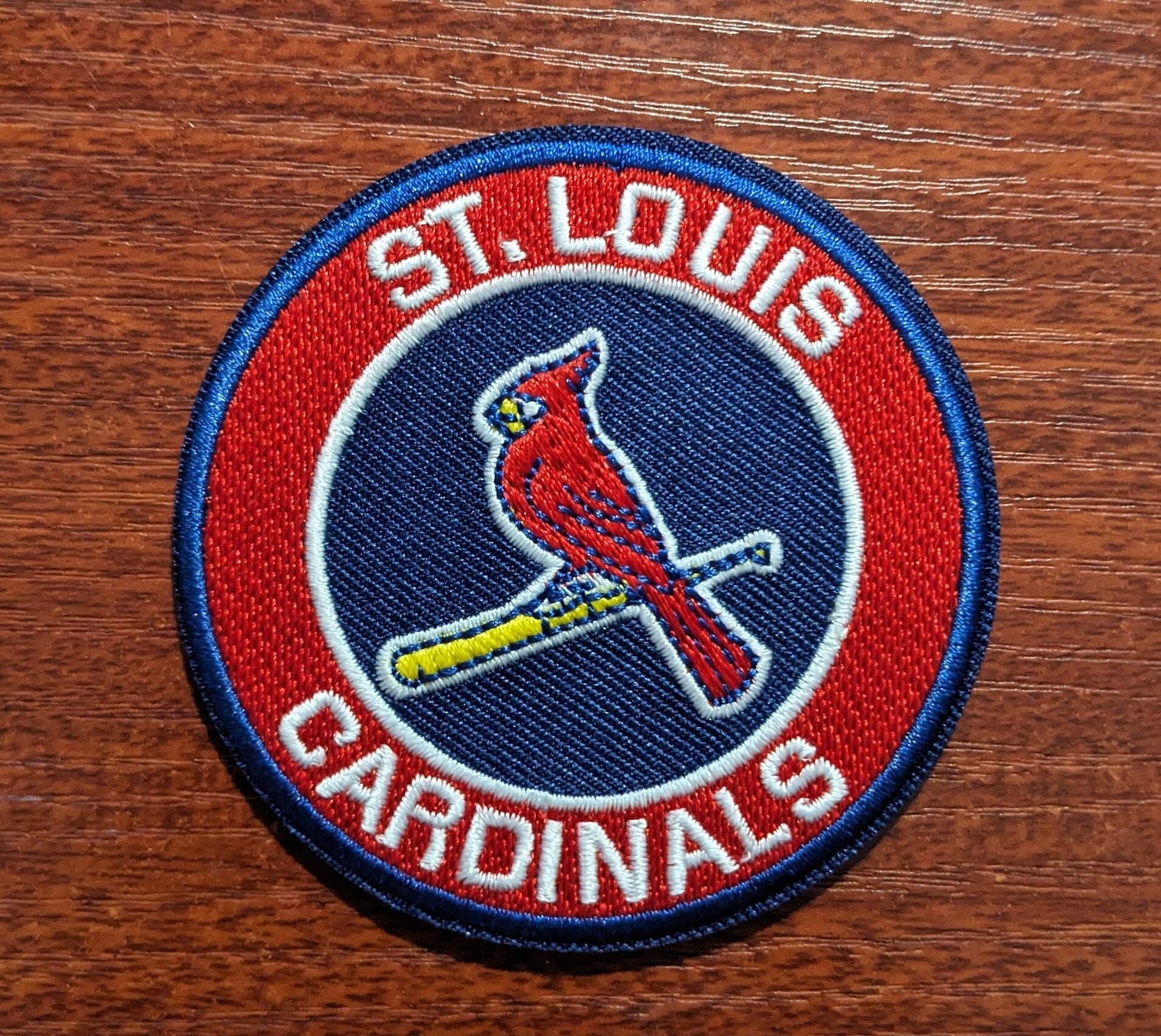 St. Louis Cardinals Bracelet Team Color Baseball Stl Logo