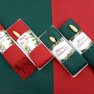 Scialle di Natale in Pashmina, Scialle di Capodanno, Sciarpa di Buone Feste, Scialle Personalizzato, Scialle in Pashmina, Scialli per Matrimonio, Sciarpe Scialle da Sposa