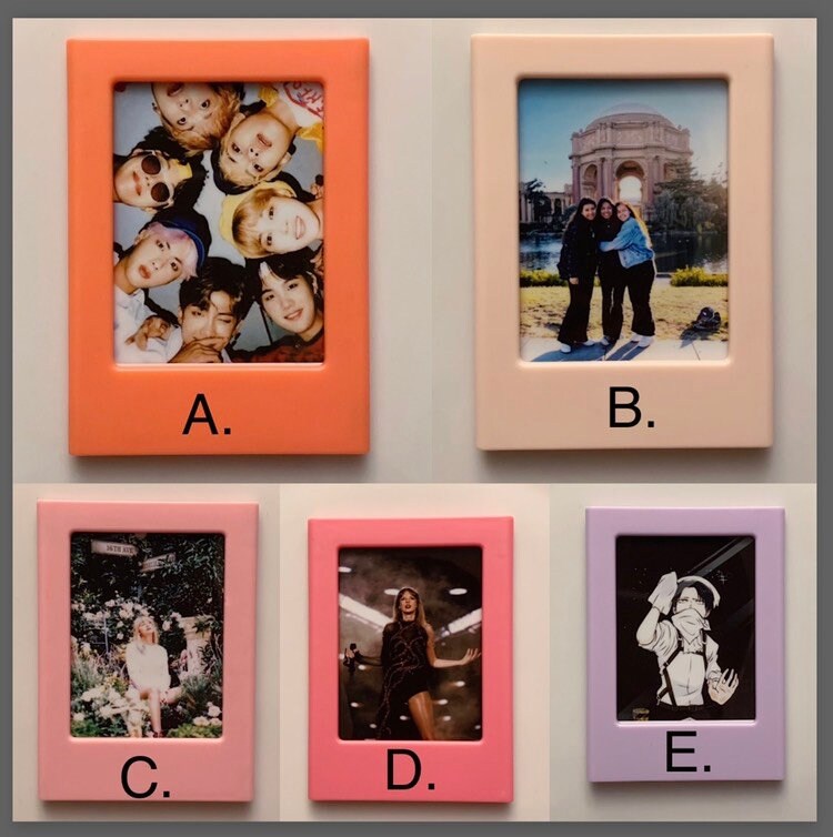 Custom Polaroid Pictures Cute Polaroid Frames Etsy