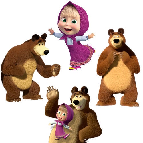 Buy Masha and the Bear Online In India - Etsy India Buy Masha and the Bear Online In India - Etsy India