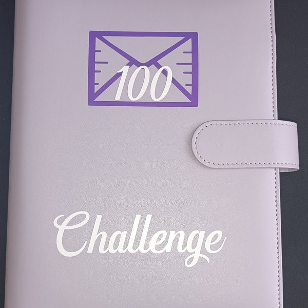 100 Umschläge Challenge, A5, Budget Binder, Umschlagmethode, Sparchallenge