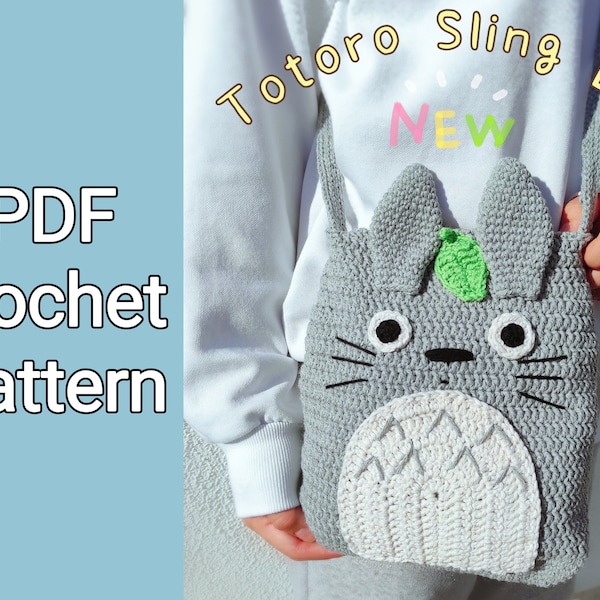 My Neighbour Crossbody/ Sling Bag PDF crochet pattern