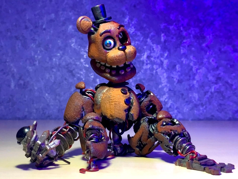 Calypso Customs FNAF Shadow Freddy Custom Printed PCC Series